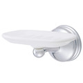 Kingston Brass Vintage Wall-Mount Soap Dish, Polished Chrome BA1165C